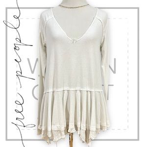 EUC Free People We The Free Tangerine Tee, XS